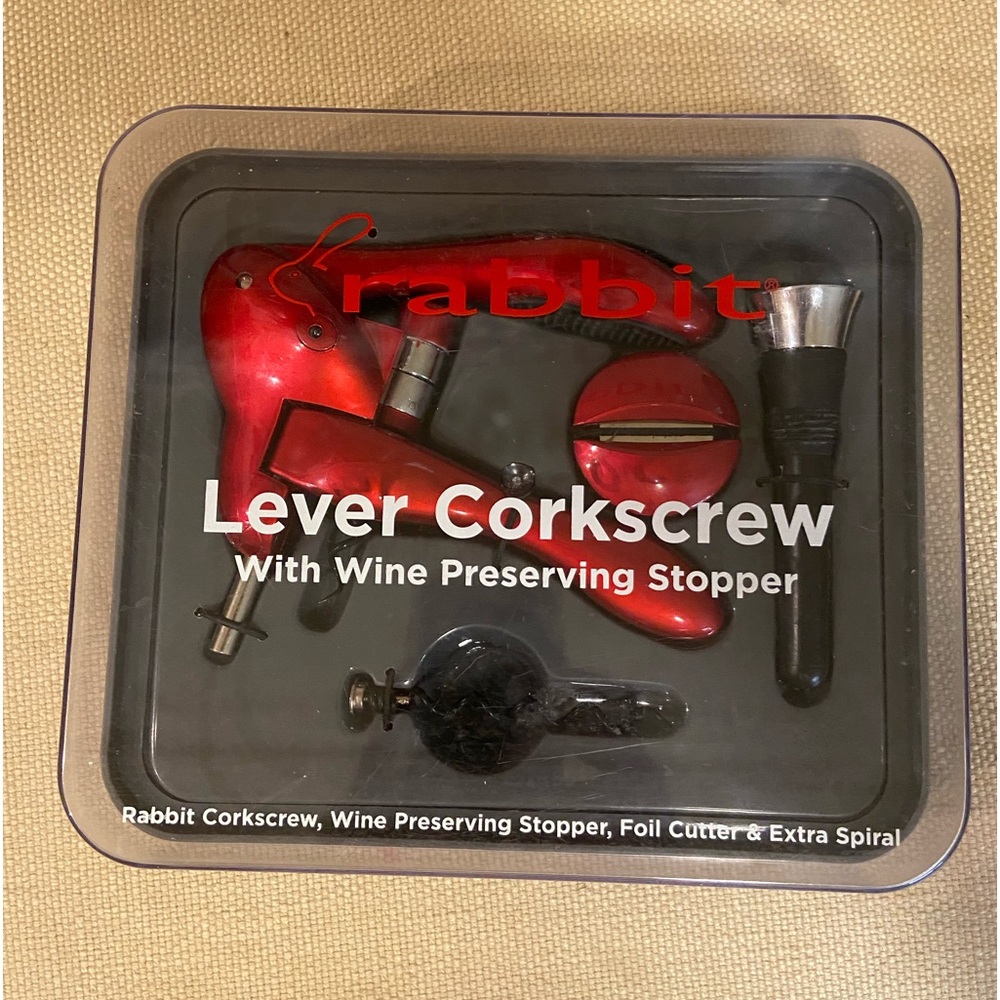 EUC - Lever Corkscrew set